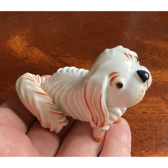 Metzler Ortloff Figurine Pekingese Dog Bosse Germany Porcelain Art Deco Rare - Picture 9 of 9